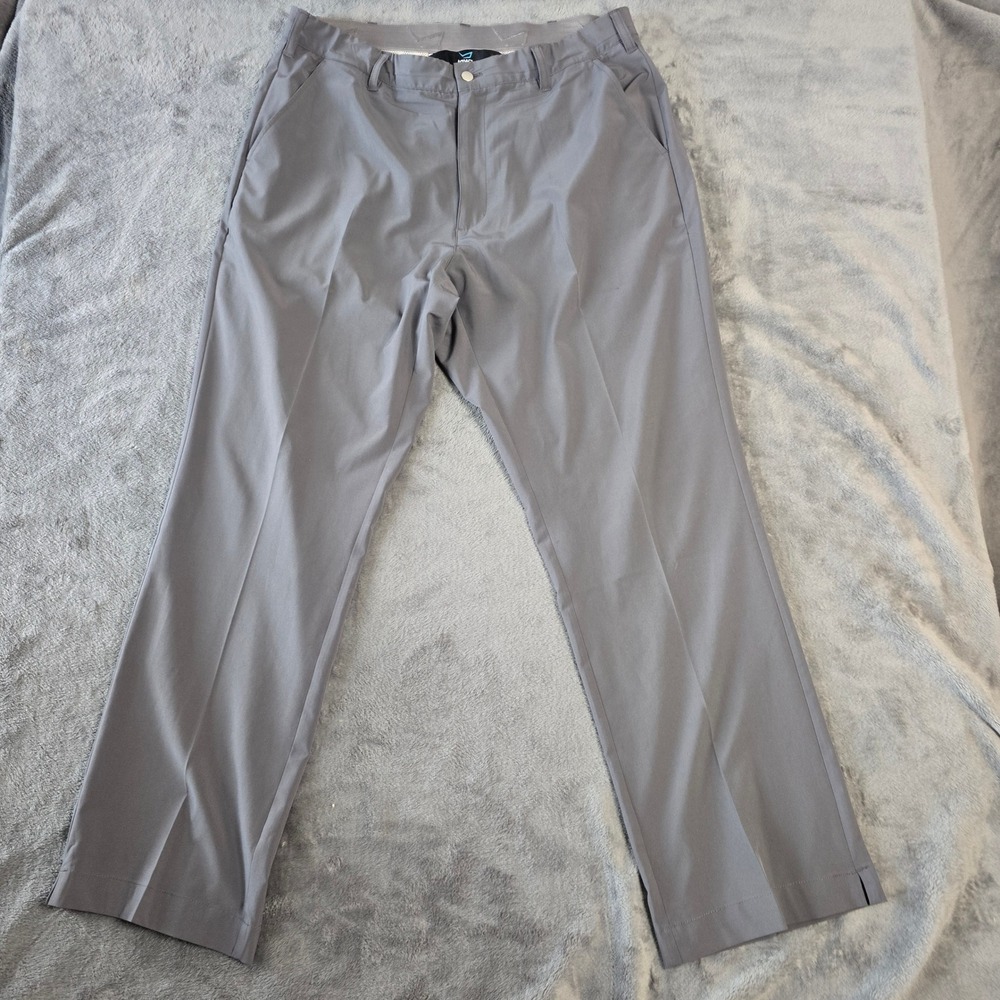 TGW The Golf Warehouse Performance Golf Pants Mens 36x30 Gray Flat Front Stretch